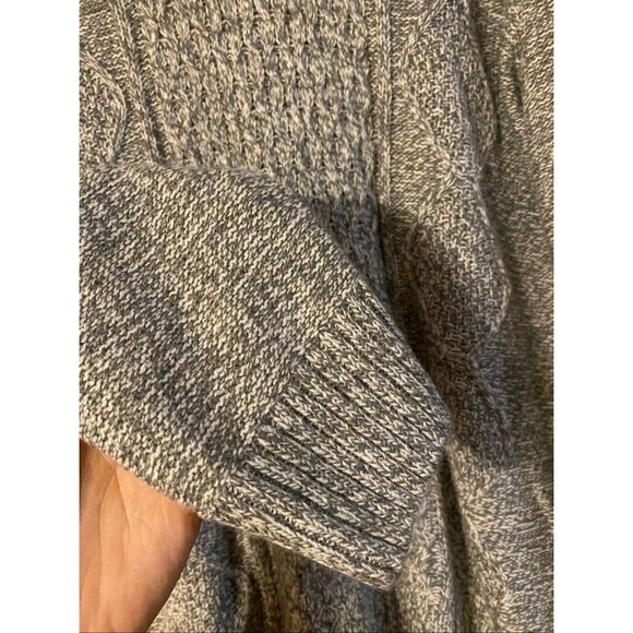 Faded Glory Gray Knit Cowl Neck Sweater Size XL NWOT - Picture 4 of 7